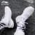 李寧のバスケトボアの靴夏の男子靴の韋徳の道7幻夜音速6中国悟道2キャクターの空気を通して、突撃を抑えて高い運動靴（音速3）の標準の白/銀色の42（内長265）