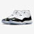 ナキアjordan aj 11白红low White/Red低帮AJ 11男女バケツェ378037-10/378038-100康扣38.5