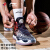李寧のバスケツボアの靴の御帥11代2019新型の韋徳の道は高く男性の靴の音速の運動靴の火竜の実-宝青色/李宁紅/白の42を手にして伝えます。