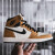 【潮】ナイキ男子靴新商品AIR JORDAN 1 AJ 1新ショーブラウサッカー足指バークスコップ55508 555088-700/年度新ショーエロスコ42.5
