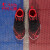 ヨルダン子供バーケ男子2019春夏の大童网面通気性のあるある靴学生运动靴黒/ヨルダン红37は足长23.5 cmにします。