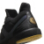 李寧オリフルの文化靴の菱格の軽さ、滑り止めの中で運動靴のABCM 087標準の黒/蓮紫/明るい金色の43を手にします。