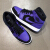 ナイキ男子靴Air Jordan 1 Mid AJ 1小黒紫足のスニパーカーバスケツ5547 24-051 LY黒紫5547 24-0.0.5