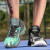 バースケトボックスの靴の男性靴オーシドレール2018新型ファック透過性青少年45ヤードの運動靴は緩衝滑り止めの大学生の靴は黒いオシドリ-8008 40