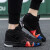 スーパーボックスの靴の2019新型の大好きなサズは空気を通して滑りが强くて、男性の高加湿靴の韩国版の板の靴の春のスポツーとレジカの靴の暗い赤色の43
